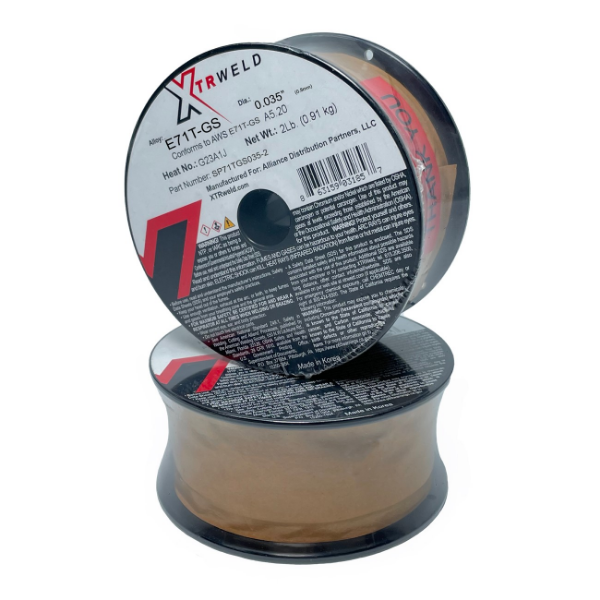 Picture of SP71TGS0352 XTRweld E71T-GS Filler Metal, 2 LB, Carbon Steel, 0.035 Inch Dia
