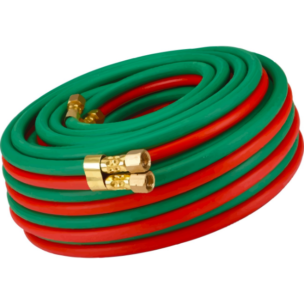 Picture of HTWT14BB-100 XTRweld Twin Hose Grade T, BB Fittings, VD, 1/4", 100'