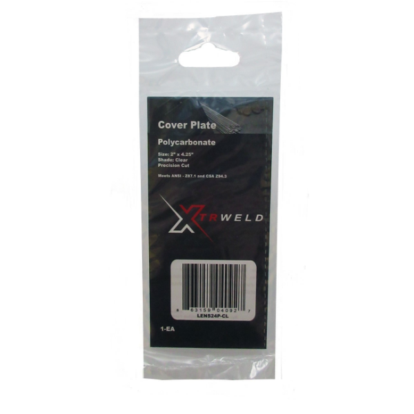 Picture of LENS24PCL XTRweld Lens, Cover Plate, Clear, Polycarbonate, 2 x 4.25"