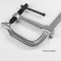 Picture of TCFF120600LD XTRweld 12 in Clamp, F, 600 PSI, Standard Pad, Steel Chrome