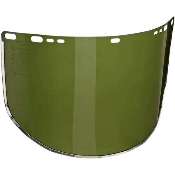 Picture of LENS3545B-LG XTRweld Visor/ Face Shield, Green, 9" x 15.5" x .040"