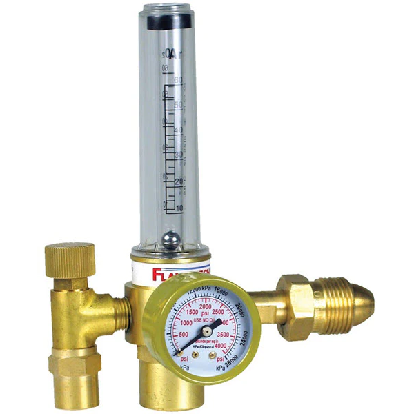 Picture of REGFM580 XTR Flowmeter Argon Regulator CGA 580, 5/8" - 18RH (F) CGA "B"