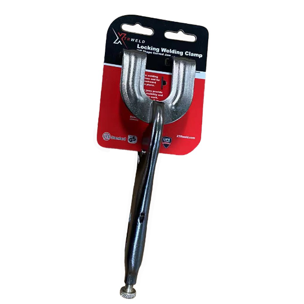 Picture of TPLU10 XTRweld 10in Clamp, U Shaped, Steel Black Nickel Chrome