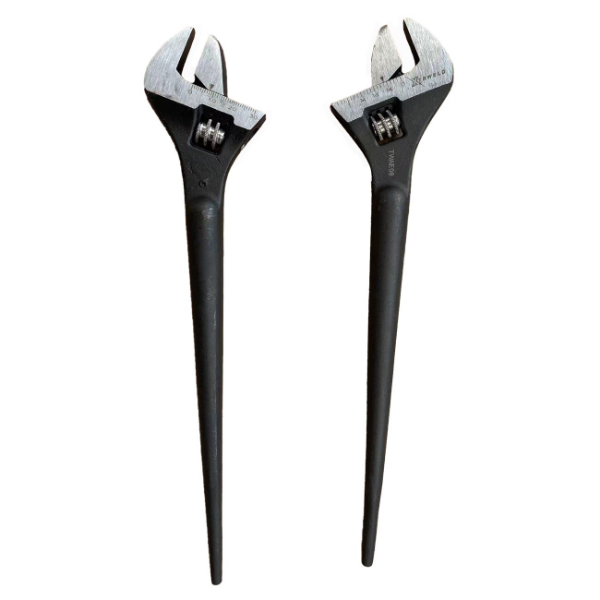 Picture of TWAE08 XTRweld 08 in Wrench, Adjustable, Erector Style), Steel Black Phos