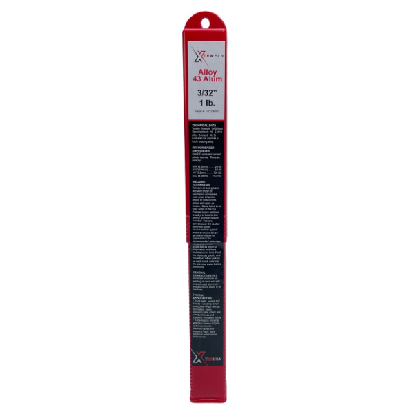 Picture of SE308L16062-1DP XTRweld Select 308L-16 Filler Metal, 1/16, Stainless Steel, 1 lb